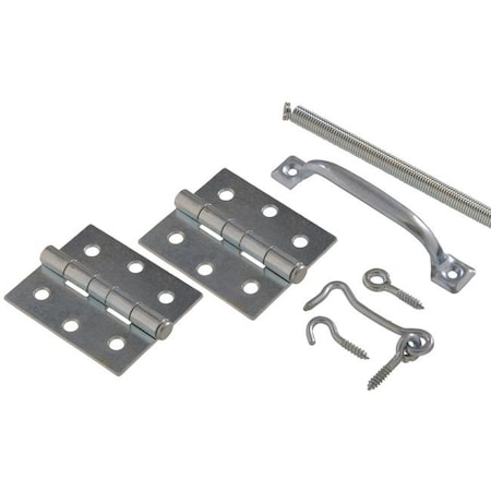 Ornatus Outdoors Carded - Screen Door Hardware Set; Zinc OR1633516